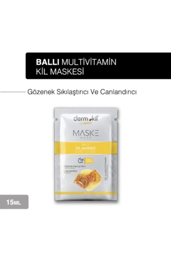 Dermokil Ballı Kil Maske 15 Ml ürün görseli 1