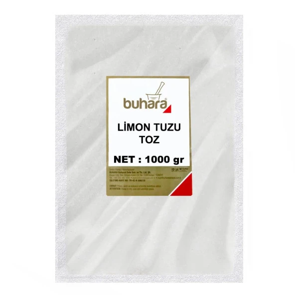 BUHARA LİMON TUZU TOZ 1000 GR ürün görseli 1