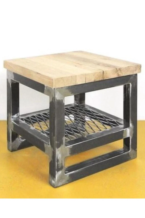 Metal Tabure Üst Tabla Masif Panel (35x35) ürün görseli 1