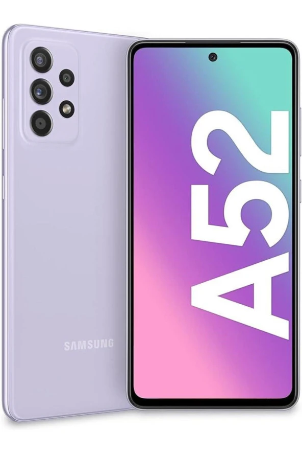 Samsung Galaxy A52 Mor 128 GB 8 GB Ram YENİLENMİŞ ÜRÜN (Sıfır Gibi) ürün görseli 1