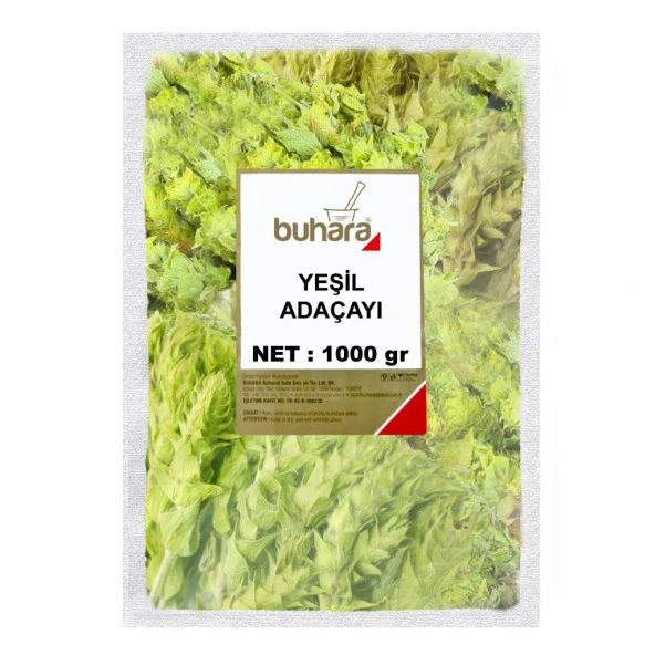 BUHARA YEŞİL ADAÇAYI 1000 GR ürün görseli 1