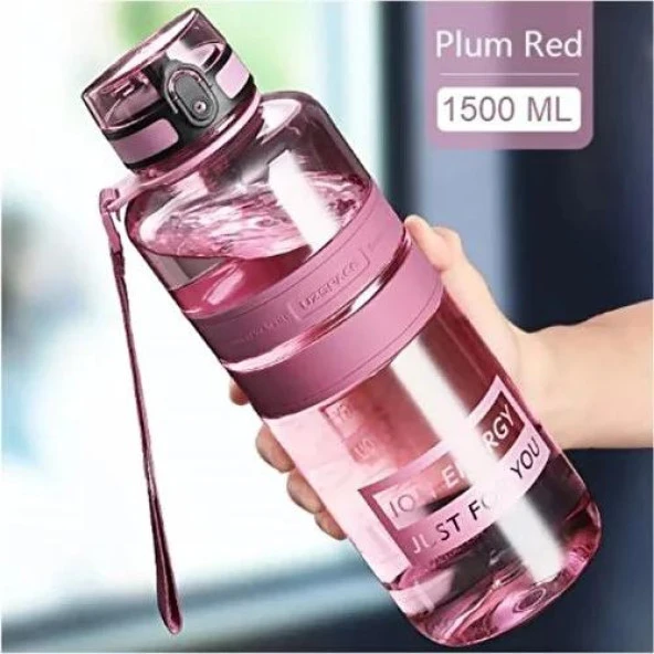 Uzspace 1500 Ml. Pembe Tritan Matara 5032 ürün görseli 1
