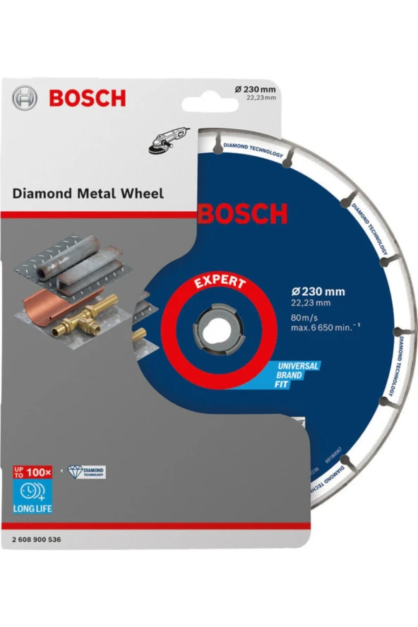 DMW METAL KESME DİSKİ 230*22,3 MM ürün görseli 1