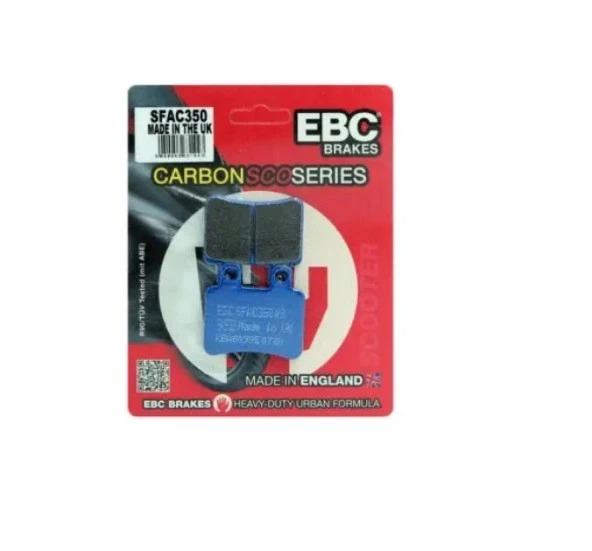 Ebc Sfac350 2007-2012 Peugeot Satelis 250 Uyumlu Arka Fren Balatası (AJP Kaliper) Karbon Balata ürün görseli 1