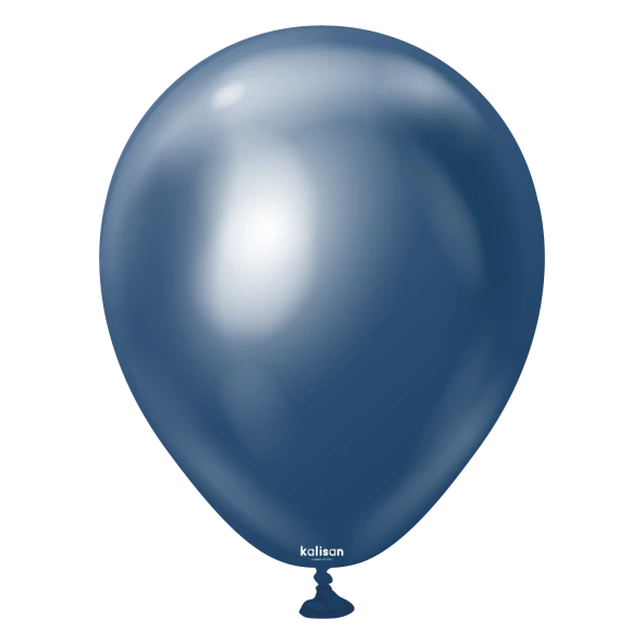 6 inç Krom Gece Mavisi Lateks Balon 10 Adet ürün görseli 1
