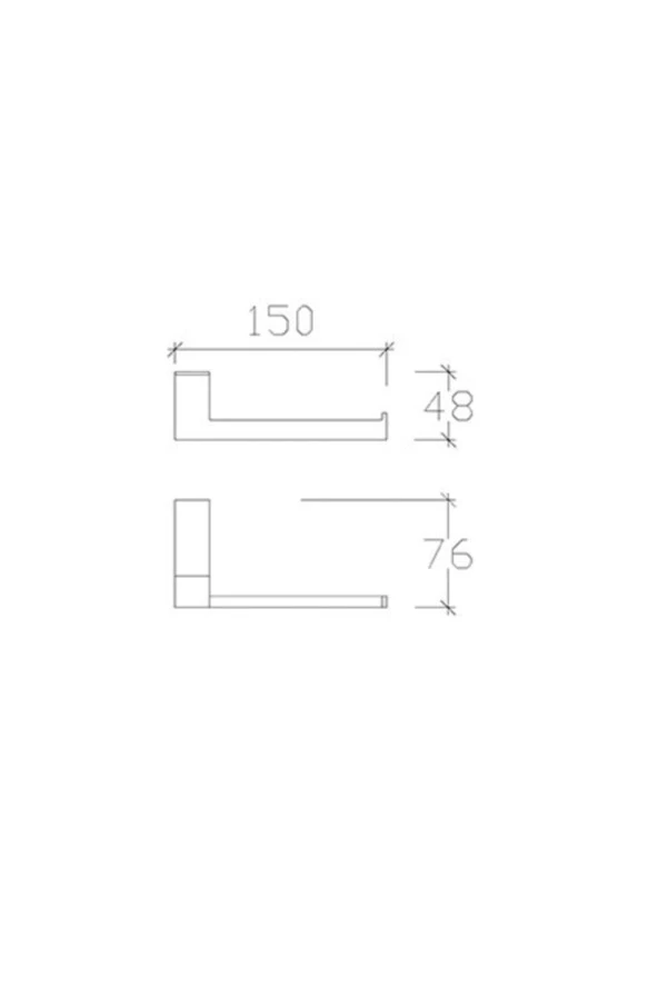 Tema Premium Kapaksız Kağıtlık 71010 2 Li Set - Resim 2