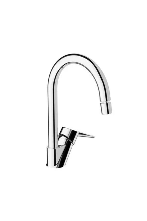 Artema Solid S Kuğu Lavabo, Eviye Mutfak Ve Banyo Batarya Seti - Resim 4