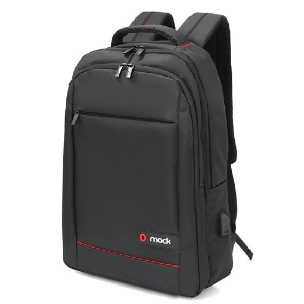 Mack Notebook Sırt Çantası 17.3 İnç Mcc-007 Siyah USB şarj ürün görseli 1