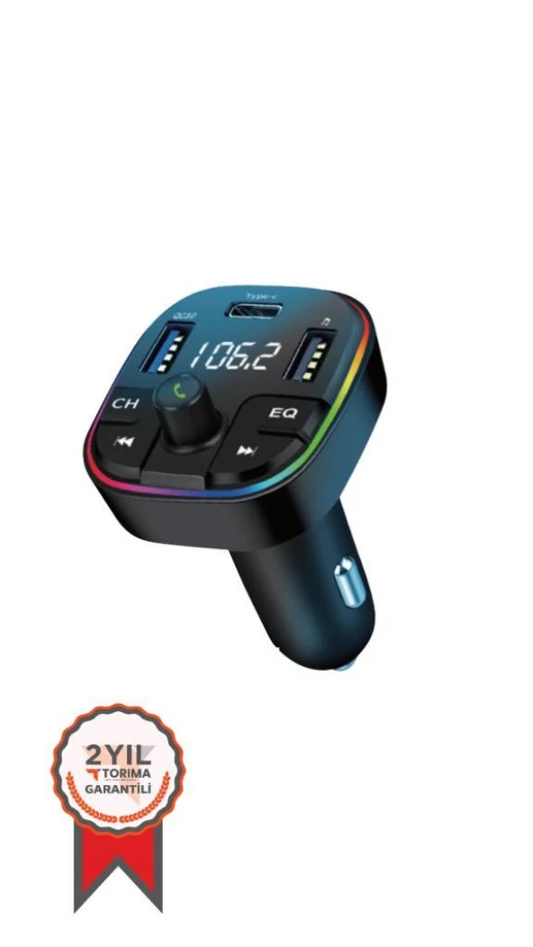 Torima G11 20W PD Şarj Özellikli Dijital Göstergeli Bluetooth Fm Transmitter ürün görseli 1
