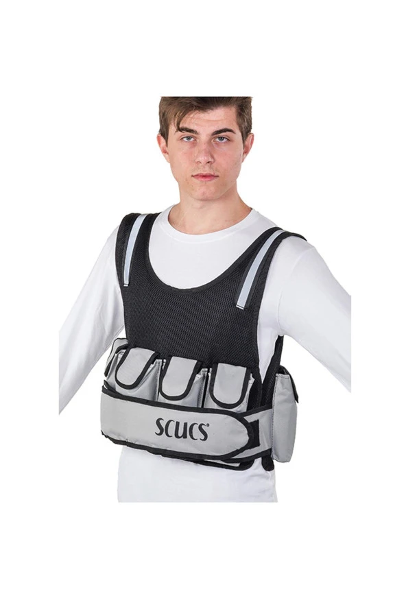 Scucs 1026 Ağırlık Yeleği 10 kg Ayarlanabilir ürün görseli 1
