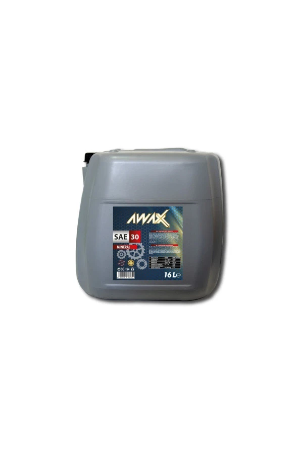 AWAX SAE 30 Motorlu Testere ve Zincir Yağı 16 lt Üretim Yılı:2025 ürün görseli 1