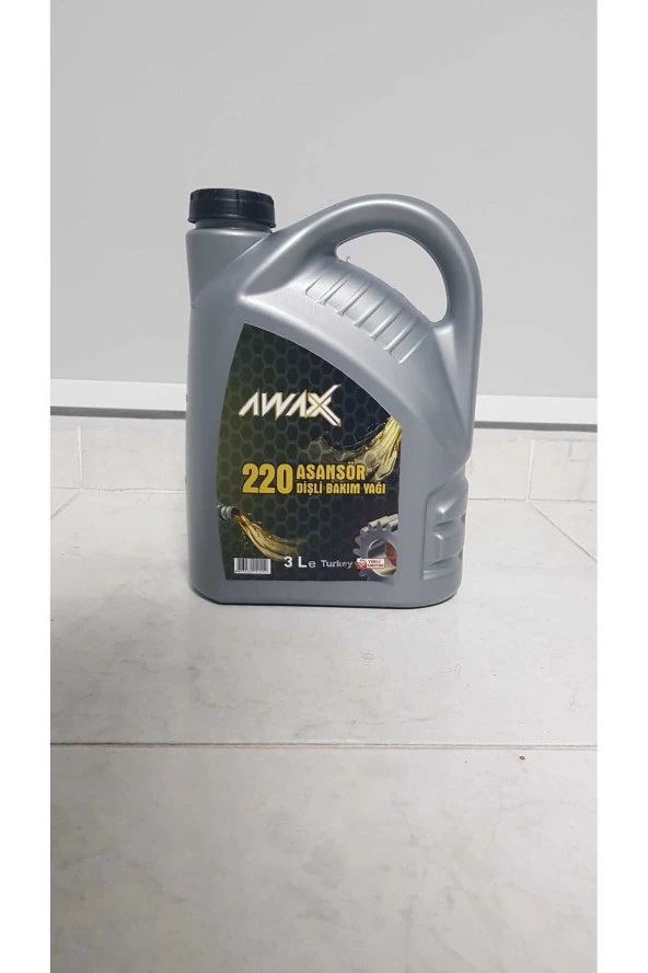 AWAX 220 NUMARA 3 LT Asansör ve Dişli Yağı   Üretim Yılı:2025 ürün görseli 1