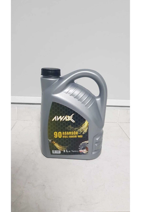 AWAX SAE 90 3 LT Asansör ve Dişli Yağı   Üretim Yılı:2025 ürün görseli 1