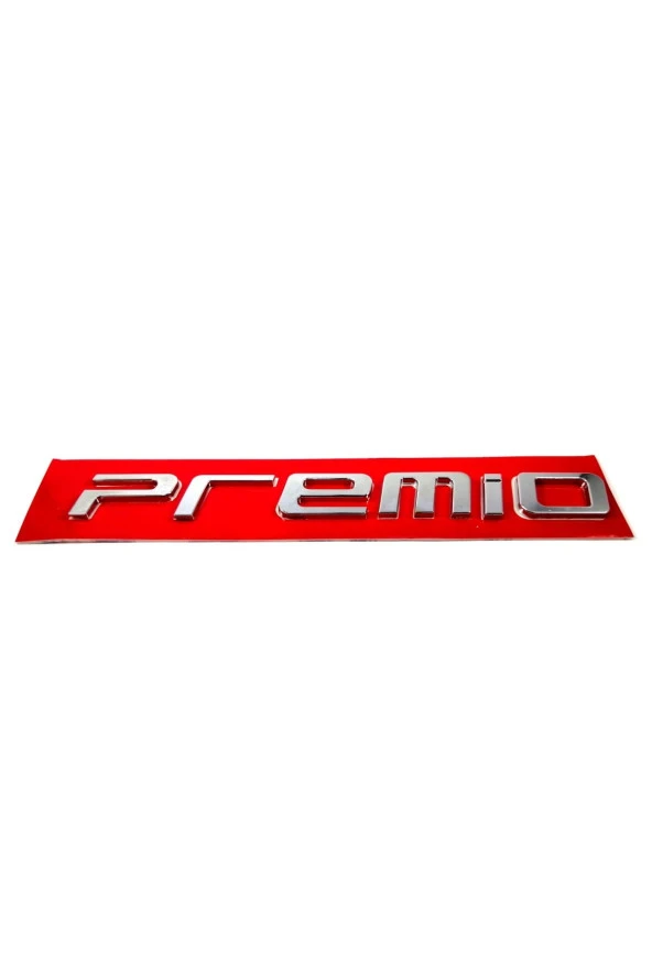 FIAT Doblo Premio Bagaj Yazısı Krom 177mm-20mm 51872770 ürün görseli 1