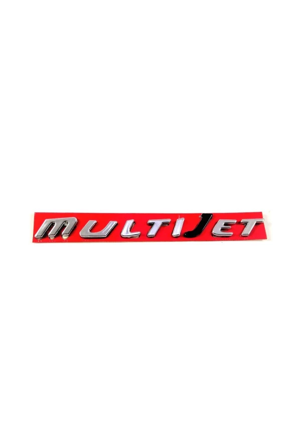 FIAT Linea Siyah MultiJet Bagaj Yazısı 120mm-10mm 51917051 ürün görseli 1