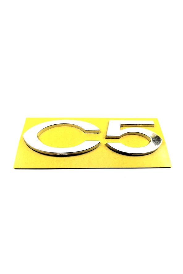 CITROEN C5 Bagaj Yazısı 110mm-30mm 2008-2012 8666.28, 8665.YW ürün görseli 1