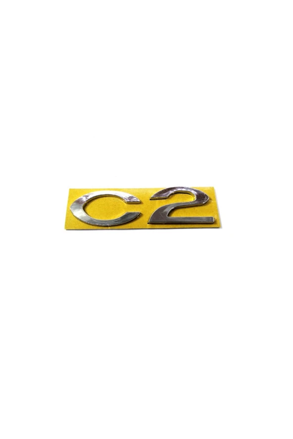 CITROEN C2 Bagaj Yazısı 110mm-30mm ürün görseli 1