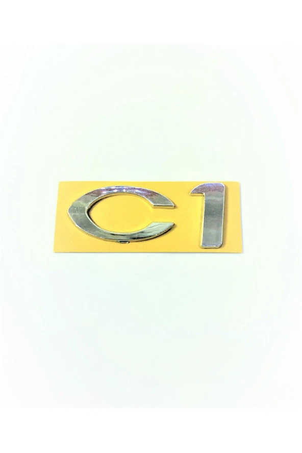 CITROEN C1 Bagaj Yazısı 80mm-35mm 2005-2013 ürün görseli 1