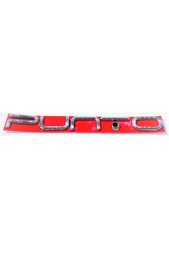 FIAT Punto Bagaj Yazısı Siyah 195mm-20mm 2014 üstü 51934541 ürün görseli 1