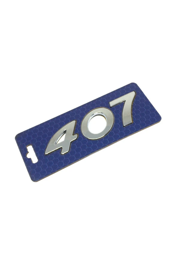 PEUGEOT 407 Bagaj Yazısı 110mm-32mm ürün görseli 1