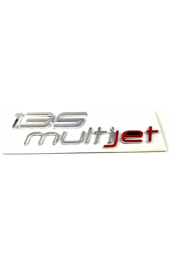 FIAT 135 Multijet Bagaj Yazısı 132mm-31mm 51902214 ürün görseli 1