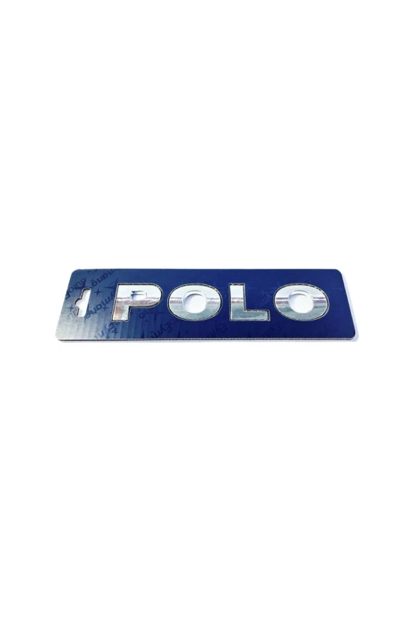 VW Polo Bagaj Yazısı 130mm-25mm ürün görseli 1