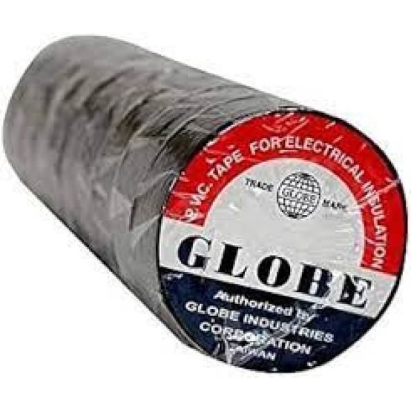 Globe Elektrik Bandı - Siyah 10 ADET ürün görseli 1