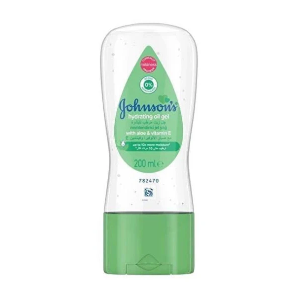 Johnson's Aloe Vera Jel Bebek Yağı 200 ml ürün görseli 1