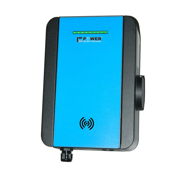 PWR33 HOME-EVS-22kW WALLBOX - TİP2 SOKET ÇIKIŞLI ELEKTRİKLİ ARAÇ ŞARJ CİHAZI-Elektrikli araç şarj istasyonu ürün görseli 1