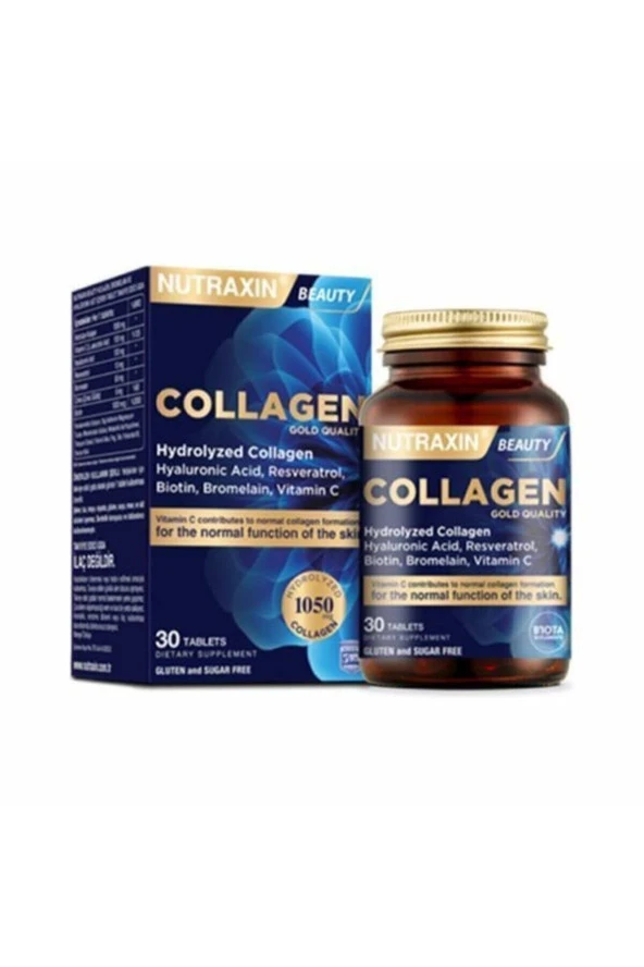 NUTRAXİN HİDROLİZE KOLAJEN 30 TABLET TİP1 TİP3 ürün görseli 1