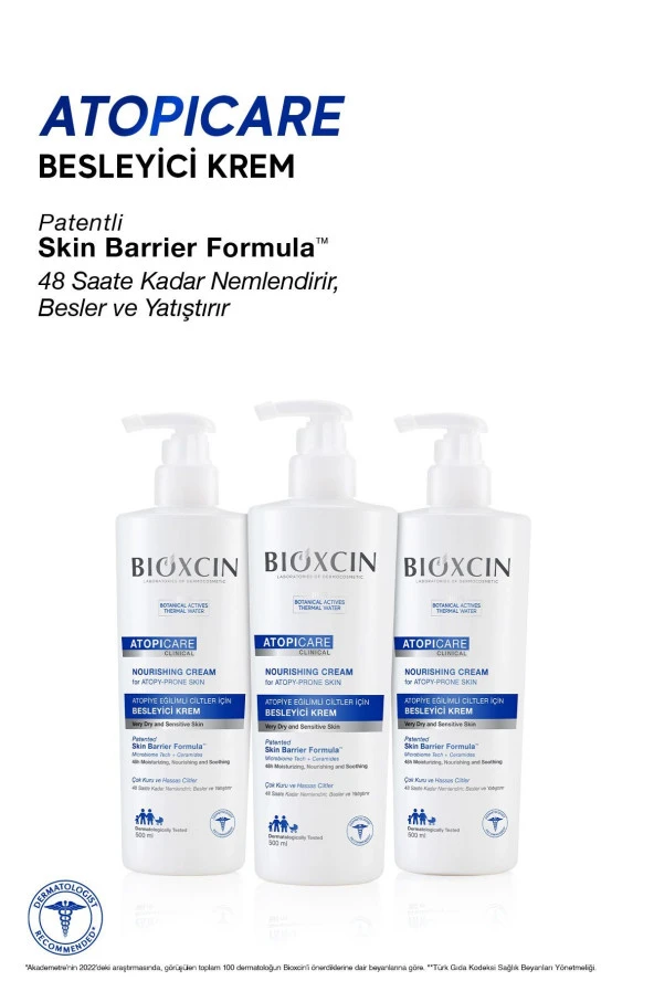 BIOXCIN ATOCARE KREM 500ML - Resim 5