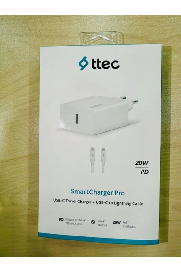 Ttec IPHONE UYUMLU 20W ŞARJ ALETİ TTEC ürün görseli 1