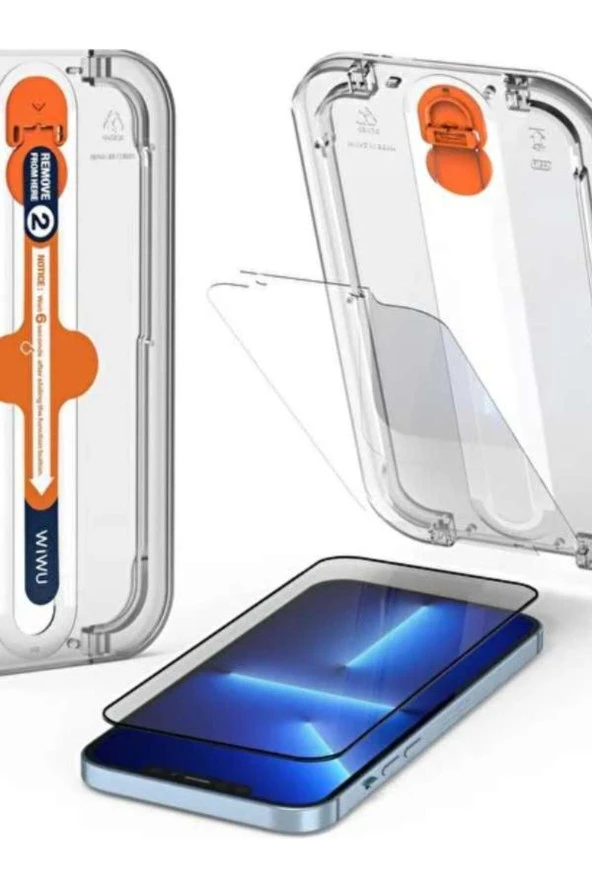 IDE IPHONE 13 PRO EKRAN KORUYUCU KIRILMAZ CAM ürün görseli 1