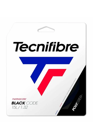 Tecnifibre Black Code 1.32 Tekli Kordaj 04GBL132XB ürün görseli 1