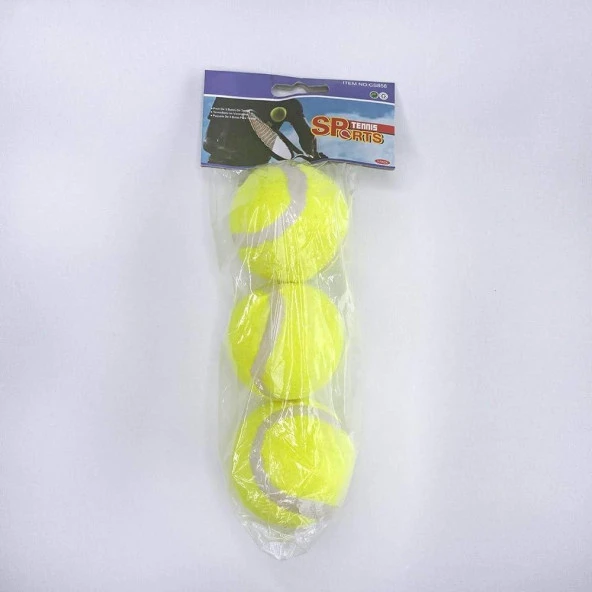 Kort Tenis Topu 3 Lü ürün görseli 1