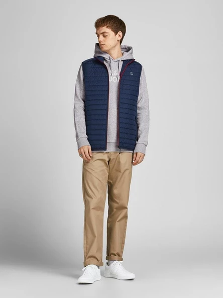 Jack Jones Logo Erkek Sweat 12152840 - Resim 3