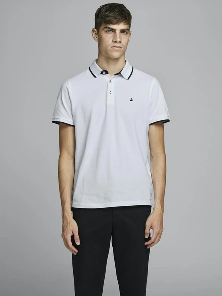 Jack Jones paulos Polo Yaka Erkek Tişört 12136668 ürün görseli 1