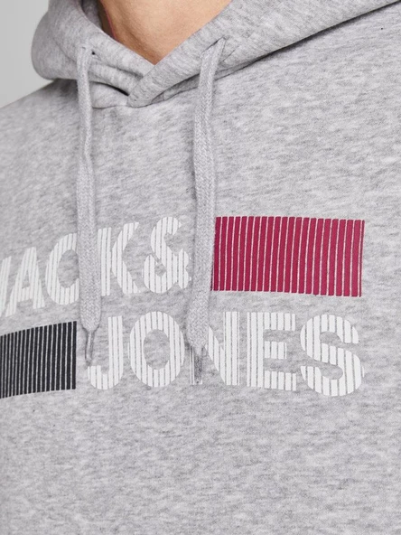 Jack Jones Logo Erkek Sweat 12152840 - Resim 6