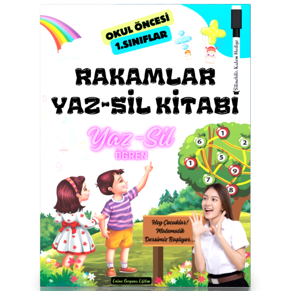 Rakamlar YAZ-SİL Kitabı ürün görseli 1