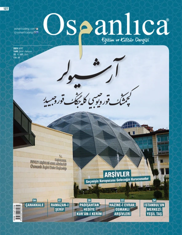 Osmanlıca 127.Sayı Mart 2024 ürün görseli 1