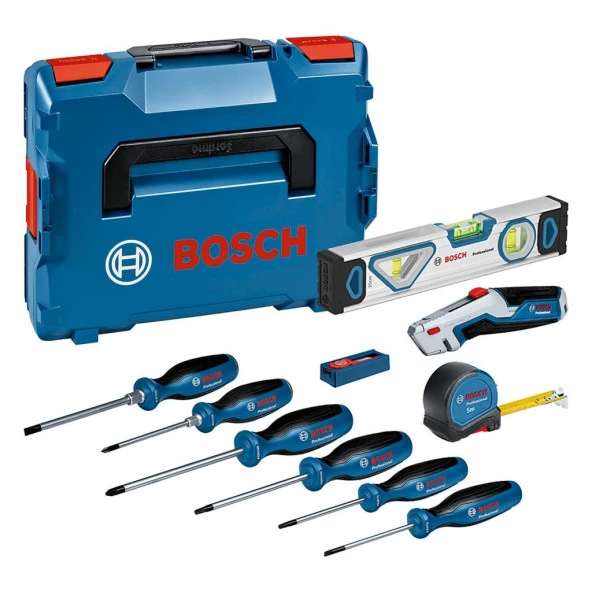Bosch Profesyonel El Aleti Seti 19 Parça+L-boxx 102 0615990N2R ürün görseli 1