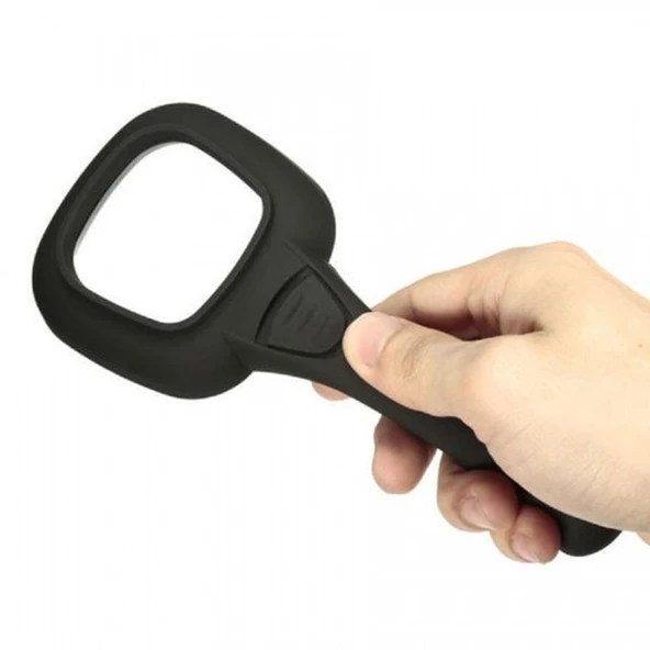 6 Ledli Ve Mor Işıklı Büyüteç 60Mm - Resim 3