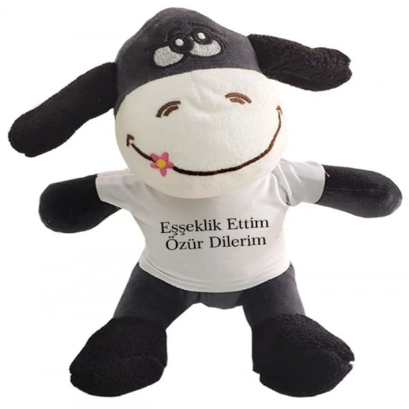 Oyuncak Peluş Eşek Eşeklik Ettim Tişörtlü ürün görseli 1