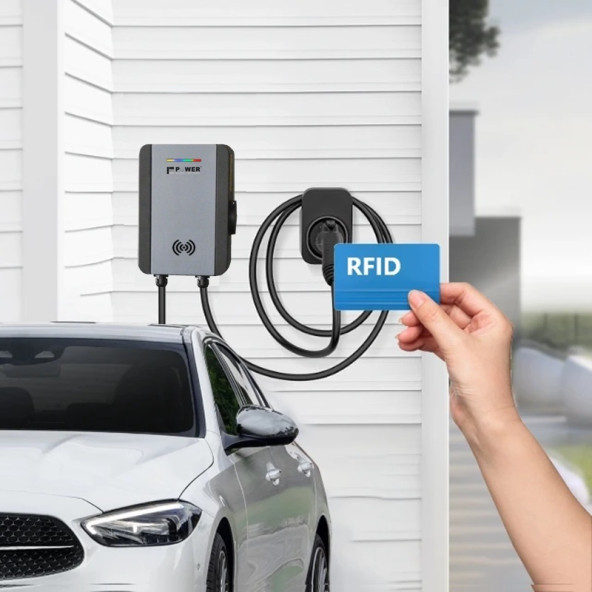 PWR33 HOME-EVS-11 kW WALLBOX - TİP2 SOKET ÇIKIŞLI ELEKTRİKLİ ARAÇ ŞARJ CİHAZI ürün görseli 1