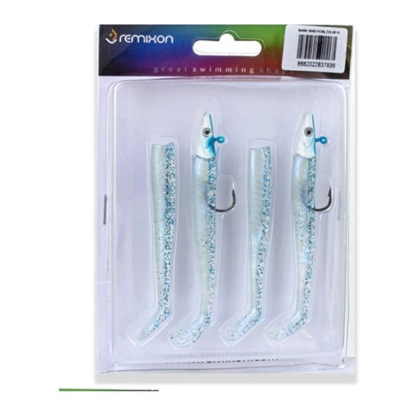 Remixon Snake Shad 12cm 16gr 4+2 Silikon Balık  11 ürün görseli 1