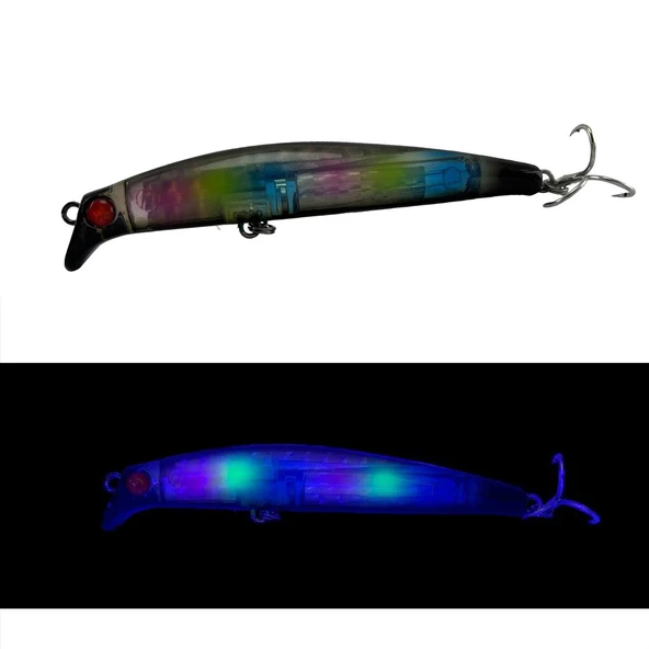 Ege Fish C Gaga 11cm 16gr Floating Maket Balık  13 Siyah Şeker ürün görseli 1