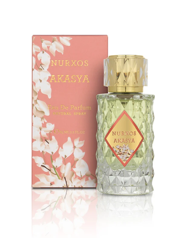 Nurxos Akasya Kadın Parfüm EDP 65 ML – Oryantal Kalıcı Koku - 9707 ürün görseli 1