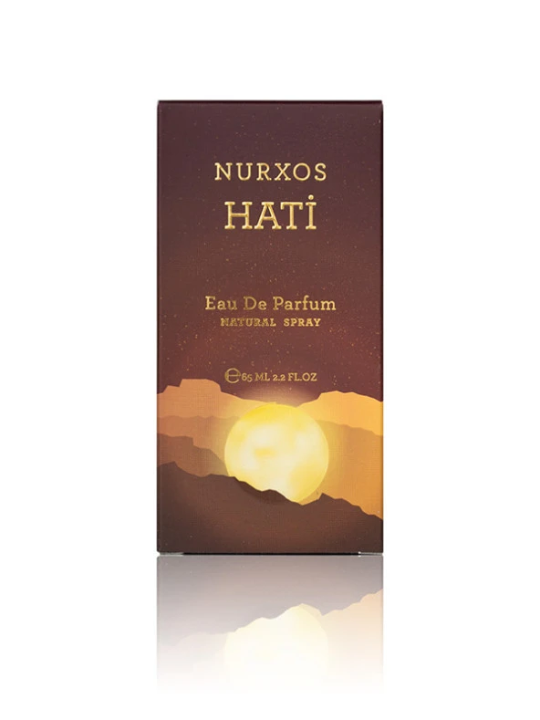 Nurxos Hati Unisex Parfüm EDP 65 ML – Aromatik Oryantal Kalıcı Koku - 9755 - Resim 3