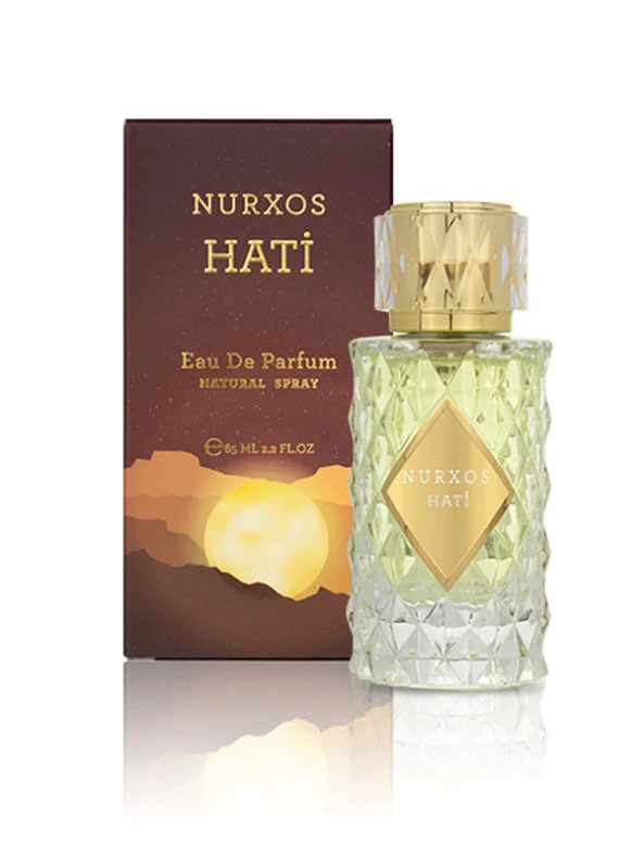 Nurxos Hati Unisex Parfüm EDP 65 ML – Aromatik Oryantal Kalıcı Koku - 9755 - Resim 4
