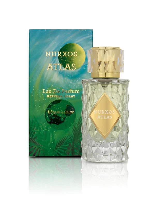 Nurxos Atlas Unisex Parfüm EDP 65 ML – Odunsu Oryantal Kalıcı Koku - 9763 ürün görseli 1